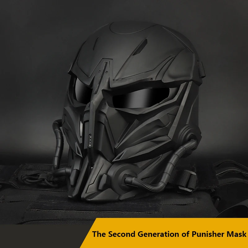 Punisher II: máscara táctica de cara completa para paintball y airsoft - imagen 4