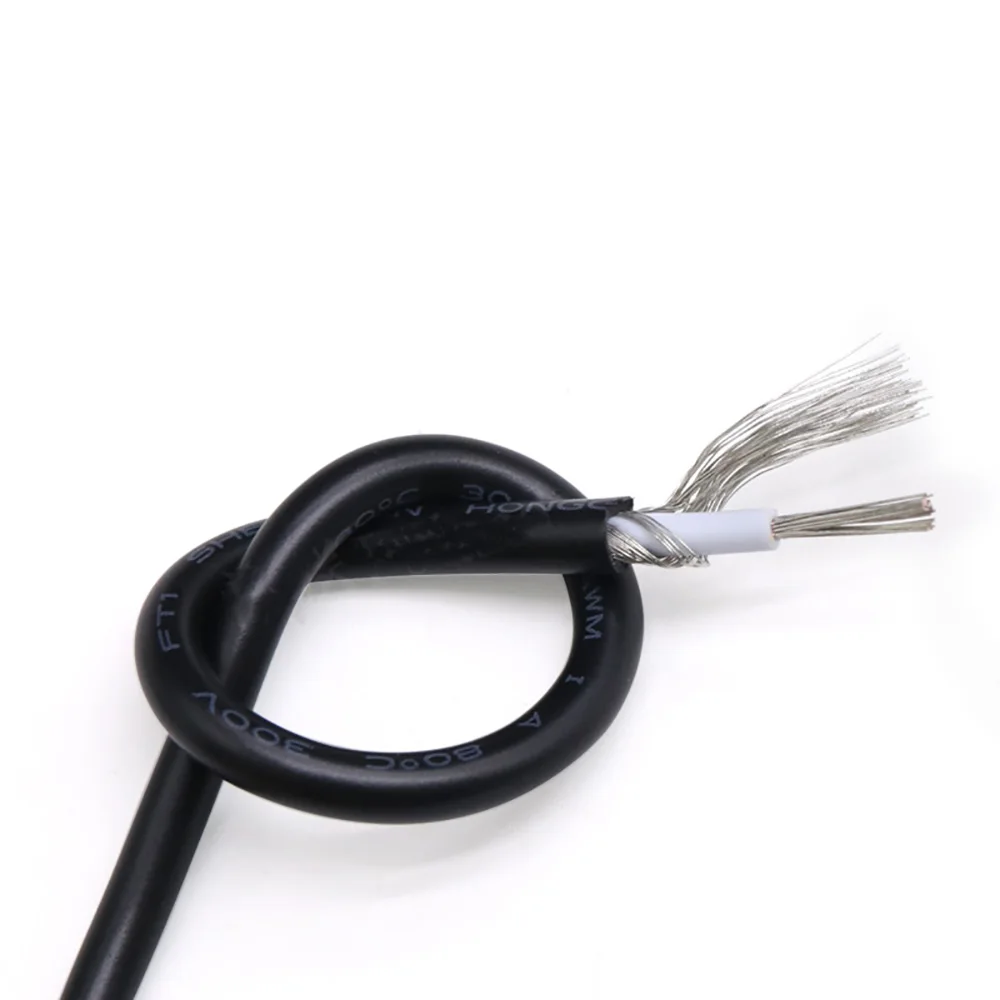 UL1185 single core shielded PVC tinned copper 14AWG 16AWG 18AWG 20AWG 22AWG 24AWG electronic audio signal line anti-interference