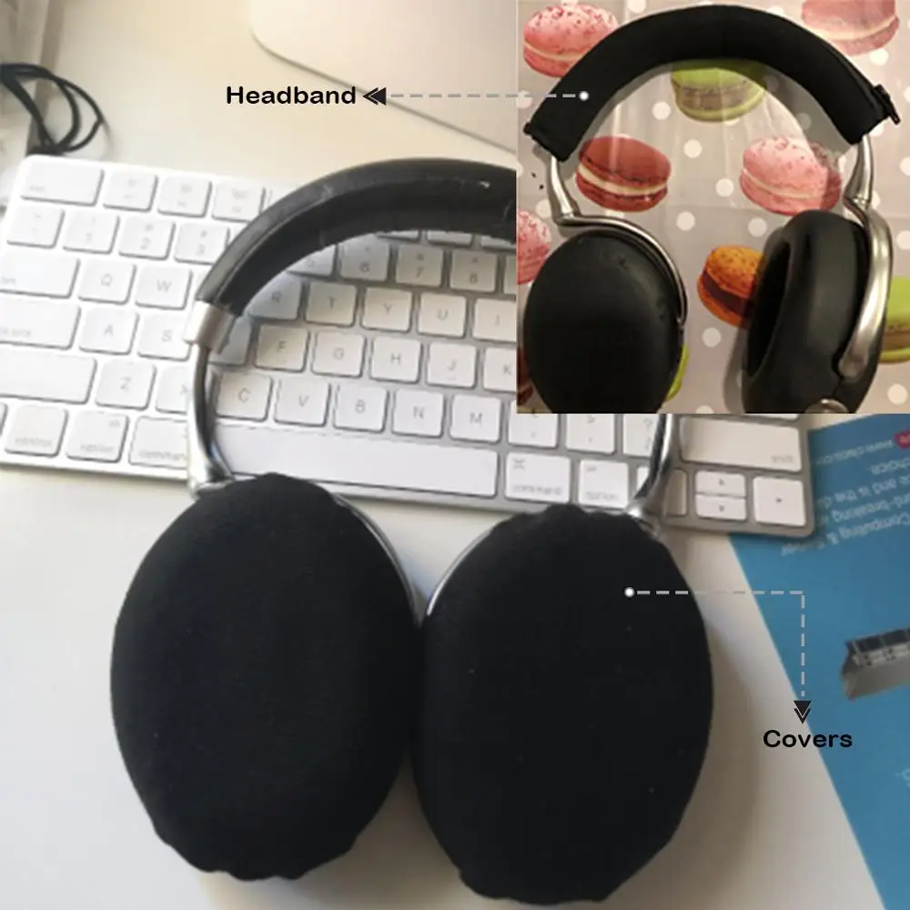 KQTFT لتقوم بها بنفسك استبدال وسادات الأذن ل الببغاء ZIK 1.0 1 سماعة الأذن غطاء ممتد غطاء الوسادة الكؤوس الوفير عقال كم قابل للغسل