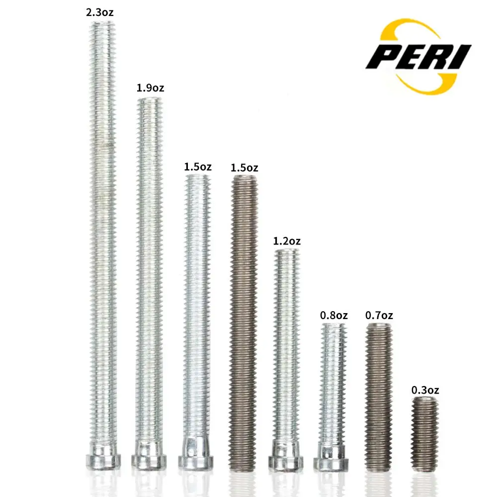 PERI Peso Bullone Regolabile, Accessori da biliardo regolabili, 2,3 Oz, 1,9 Oz, 1,5 Oz, 1,2 Oz, 0,8 Oz, 0,7 Oz, 0,3 Oz, 8 Pezzi