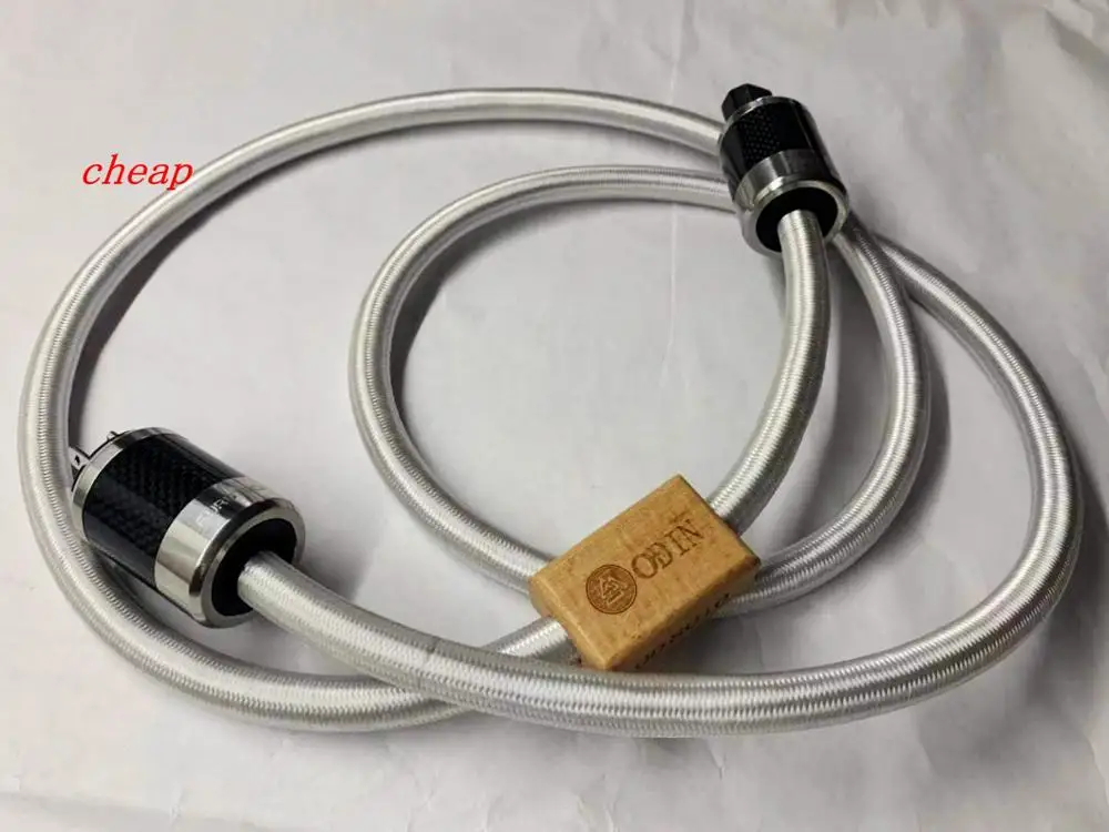 

Free shipping--HIFI Odin Power Cable Hi-end Super Power Core with Carbon Fiber Power Plug