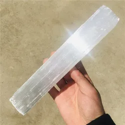 20-40cm Selenite Sticks White Gypsum Crystals Wands Blades