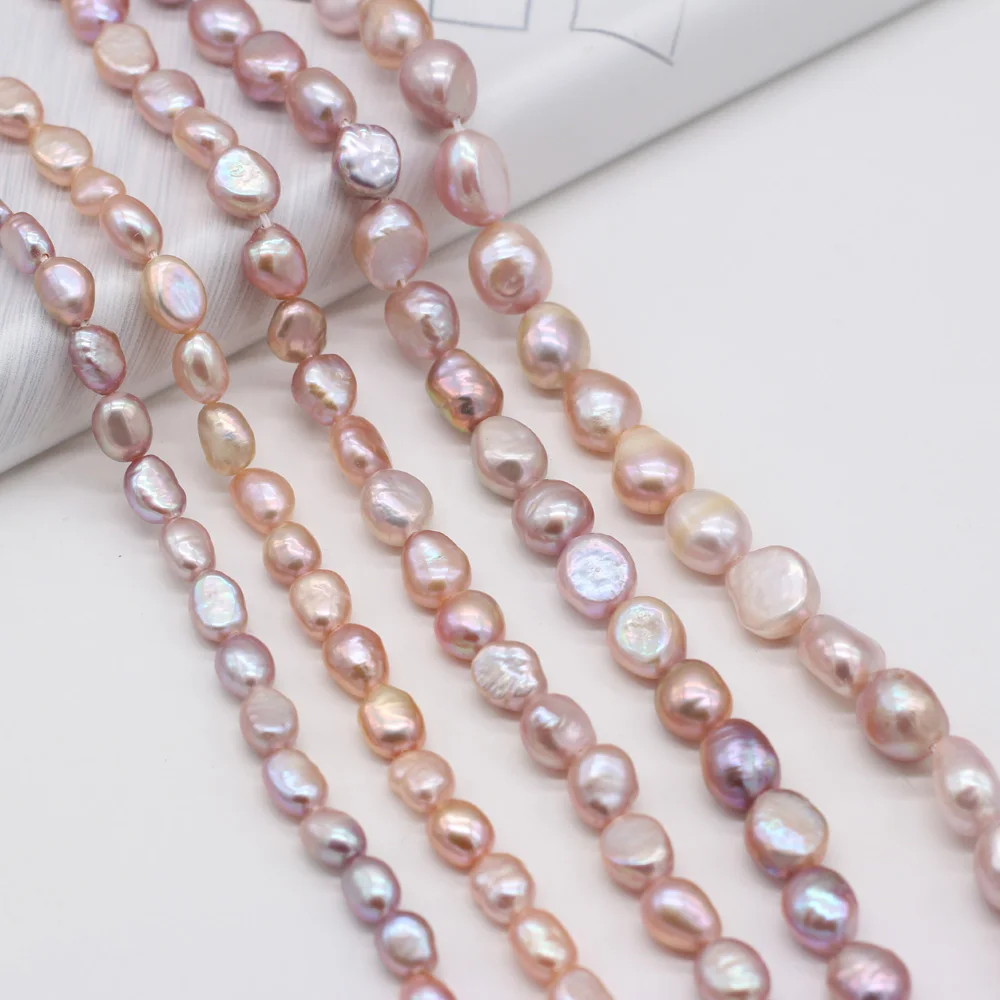 Real Natural Freshwater Pearl Beads Grey Black White Fine Irregular Pearls Bead For Jewelry Making DIY Bracelet Necklace Earring view 4