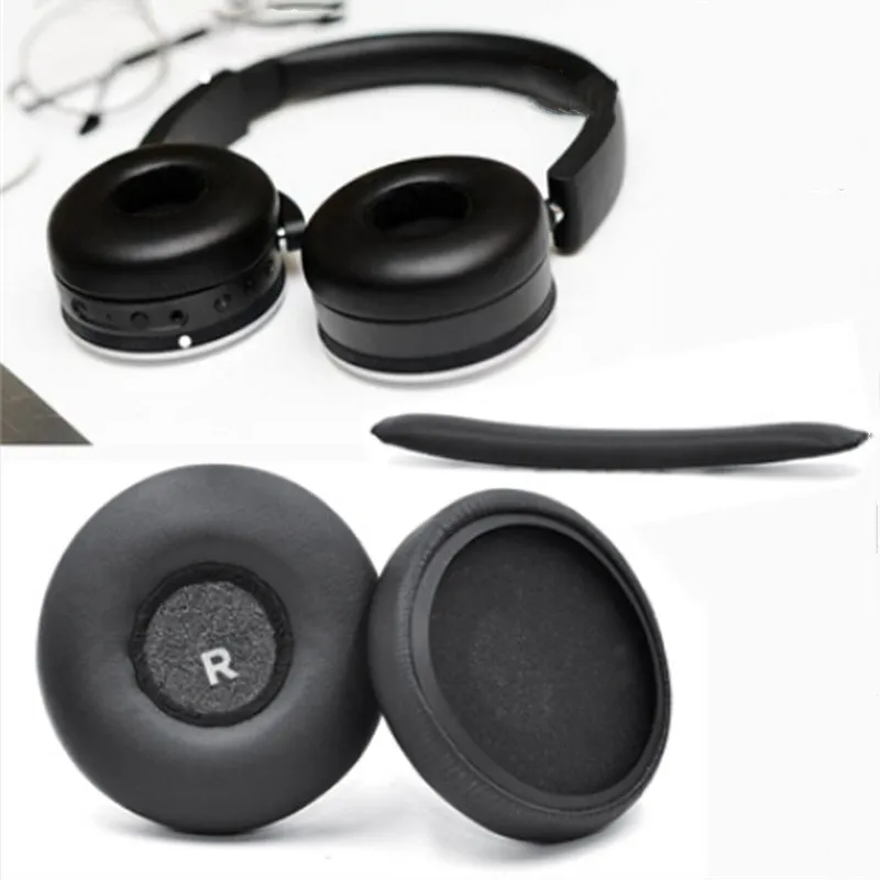 1 Pair Replacement Earpad Headband cushions Comfortable Ear Pad  for AKG Y50 Y55 Y50BT Headsets