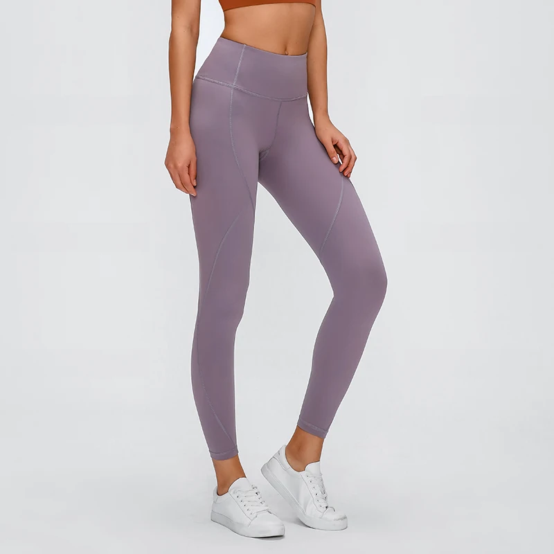 NWT-Pantalones a prueba de sentadillas para mujer, mallas de entrenamiento deportivo de tela desnuda para correr, gimnasio y Fitness, 2020