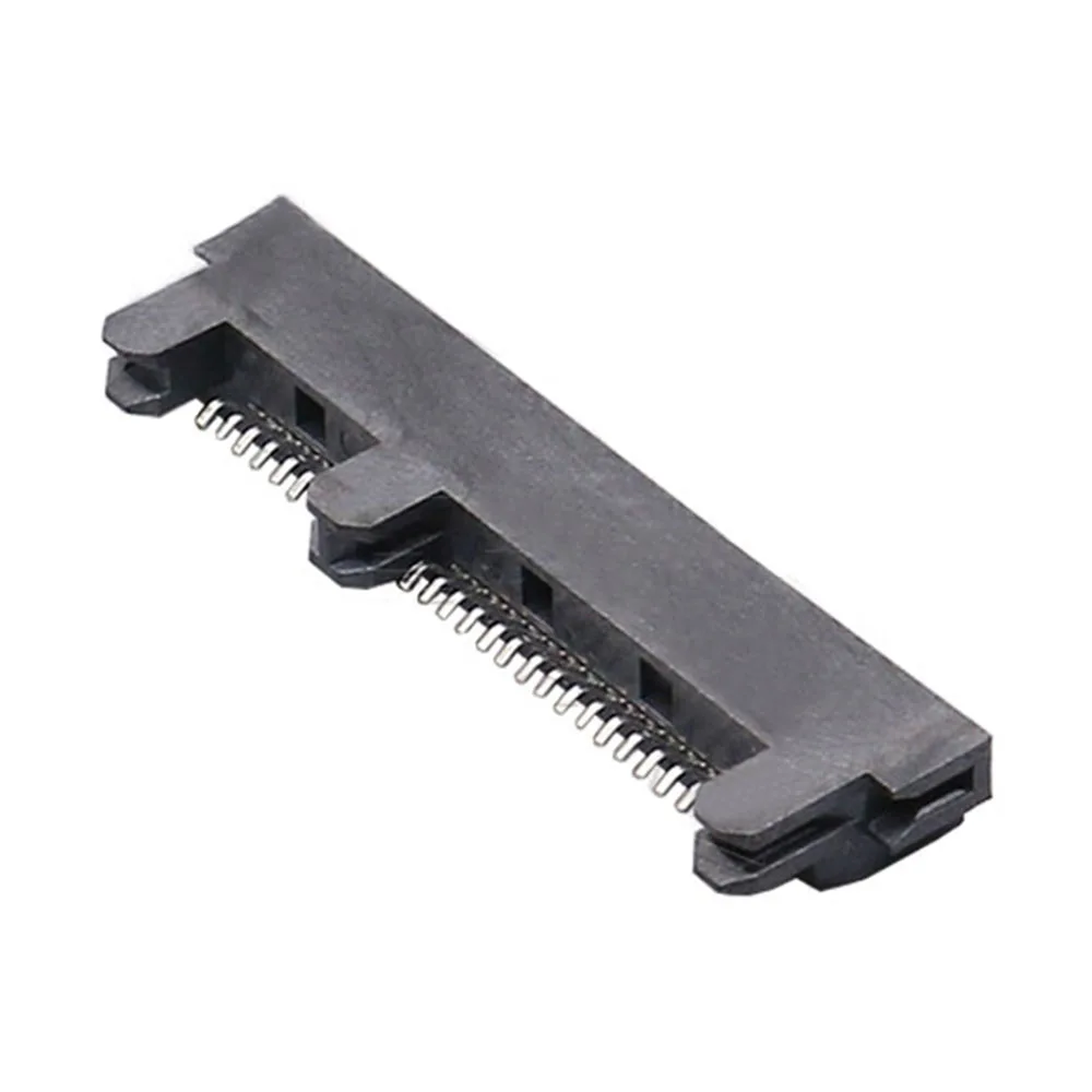 2-10 pz SATA 7P + 15P maschio SMT Splint SMD 22pin SATA unità a stato solido connettore porta presa interfaccia disco rigido
