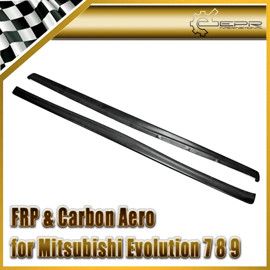 

Car-styling For Mitsubishi Evolution EVO 7 8 9 FRP Fiber Glass Damd Style Side Skirt Extension