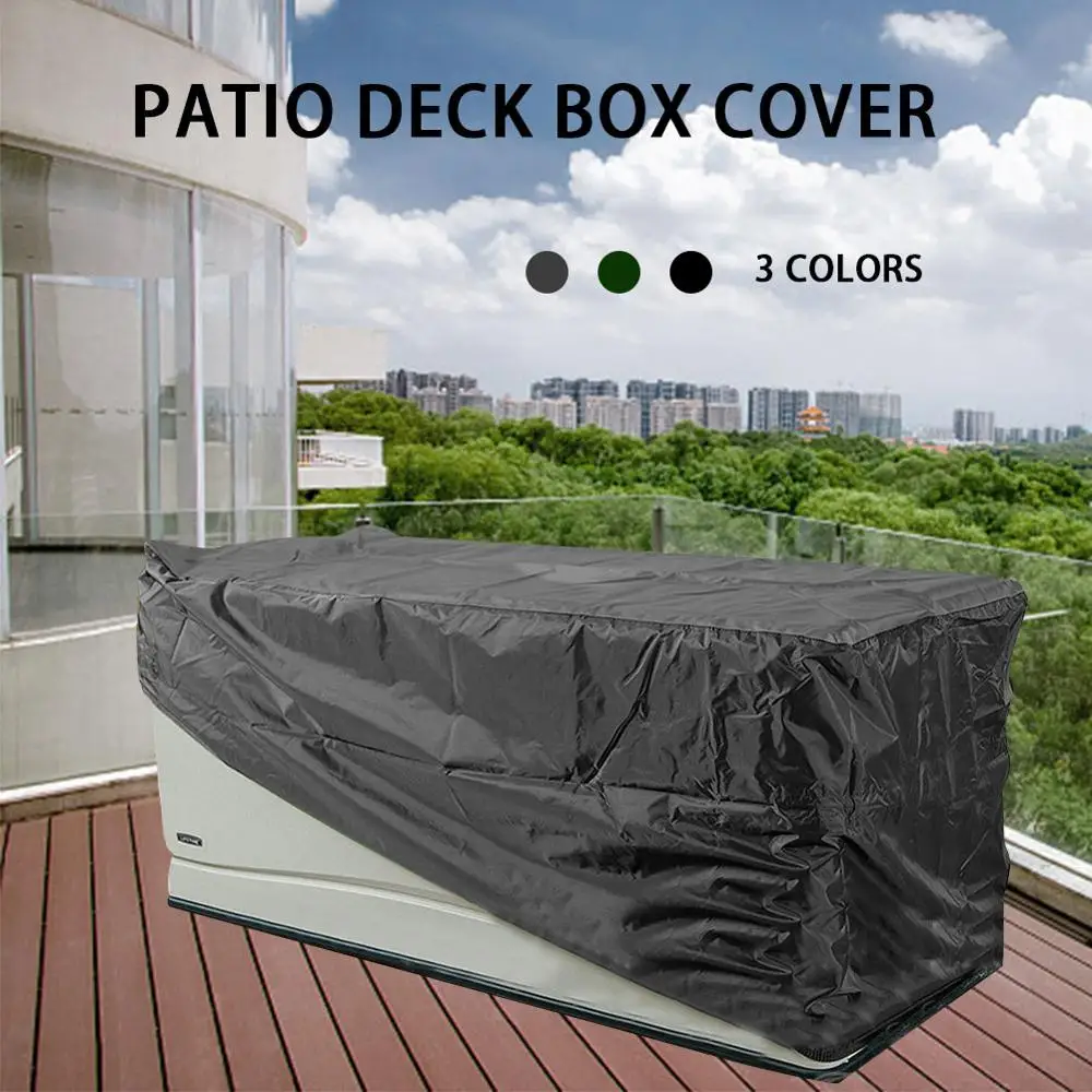 Garden Furniture Cover Patio Furniture Covers Waterproof Outdoor Cabinet Furniture Dust Cover Patio Deck Box Cover