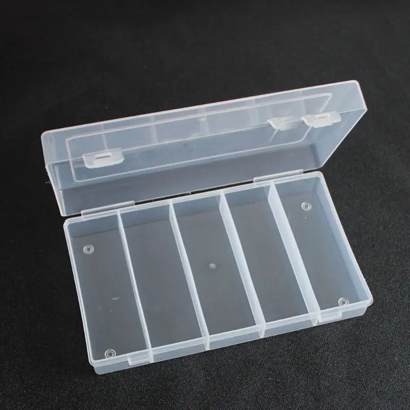 Rectangular Clear Plastic Storage Box Collection Case Protector for 100pcs 27mm/30mm Coin Capsules Holder or 5pcs 27mm Coin Tube