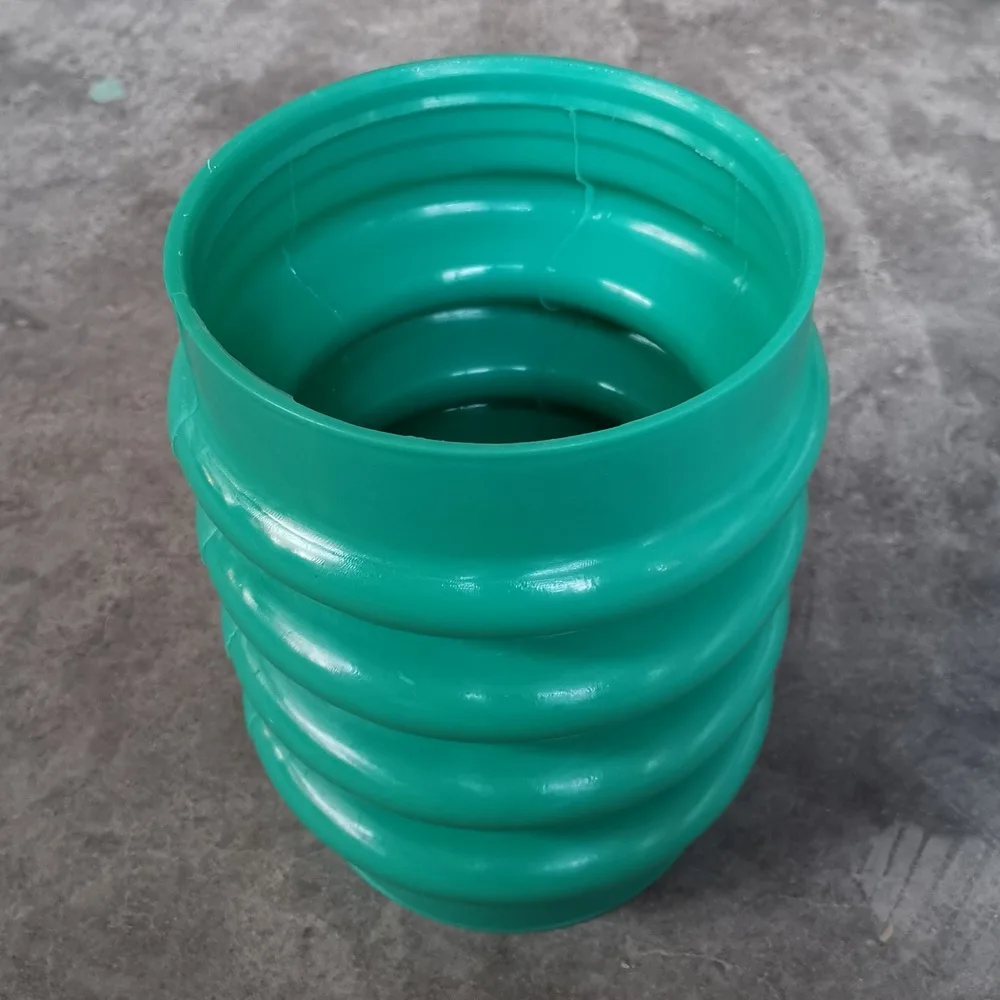 ID135/124 mm Rammer Bellow Wacker BS500 BS50-2 BS50-4 OEM 0177355 ID135/124 mm H210 mm GREEN