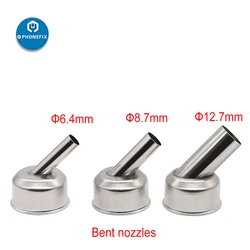 45 Degree Bent Curved Nozzle Soldering station Hot Air Station Gun Nozzles for ATTEN ST-862D BGA Rework Station Welding repair