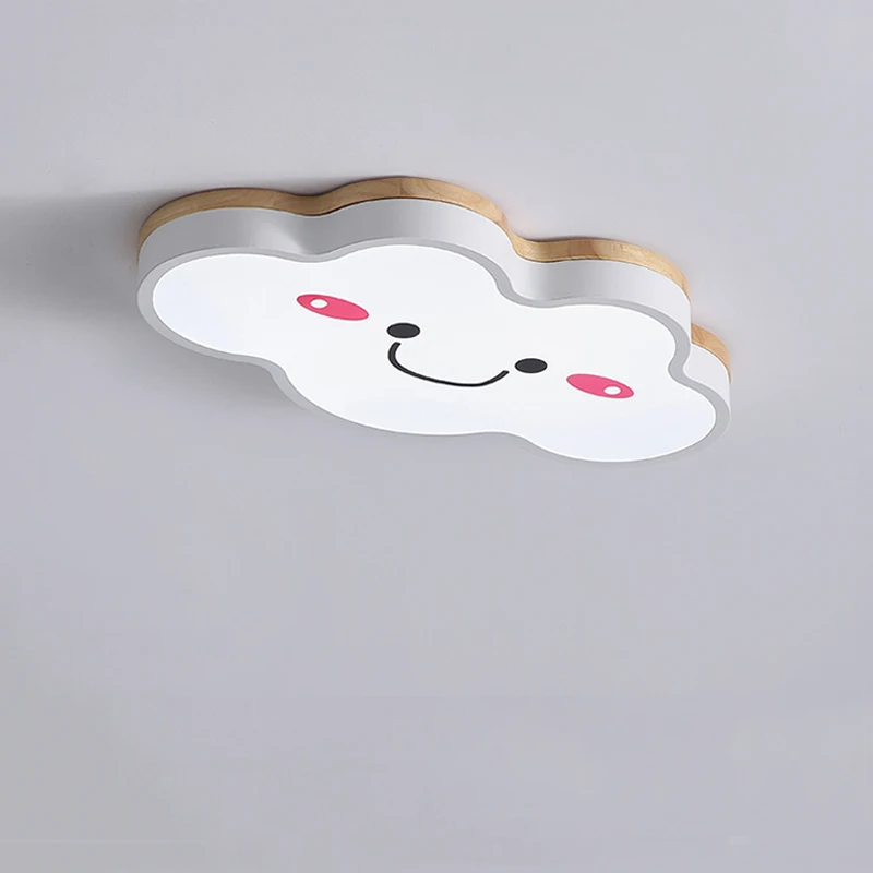 Imagem -04 - Moderno Led Nuvem Luzes de Teto Ferro Abajur Lâmpada do Teto para Crianças Bebê Princesa Meninas Meninos Kids Bedroom Lighting Ac85 265v