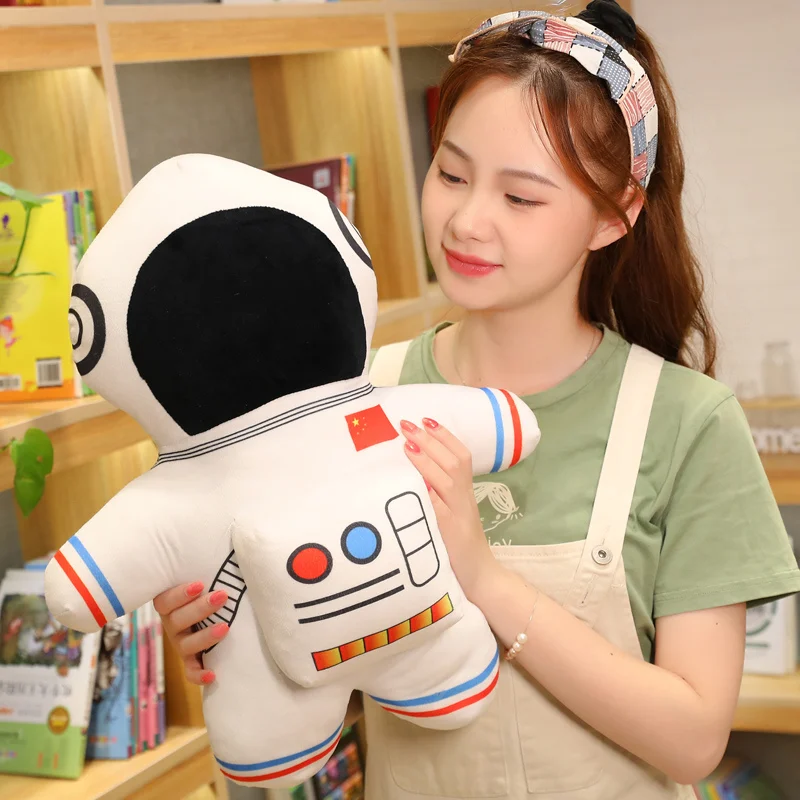 Nizza 1pc Plüsch Astronaut Raumschiff Spielzeug Gefüllte Weiche Puppe Cartoon Kissen Kinder Spielzeug Kreative Flugzeug Kinder Jungen Geburtstag Geschenk – Detail 19