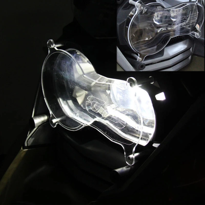 For BMW R1200GS R1250GS ADV LC 2013 2014 -2021 Grille Headlight Protector Guard Lense Cover R 1200 GS R1200 R1250 GS GSA Acrylic