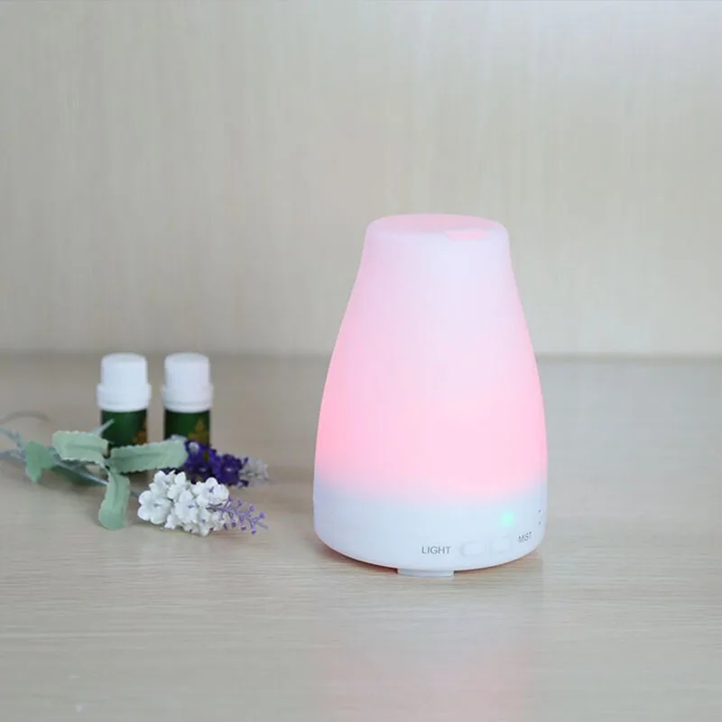 THANKSHAR 7 Màu LED Aroma Diffusor Hương Liệu Ẩm Không Khí Siêu Âm Essential Oil Diffuser Mist Maker cho văn phòng nhà