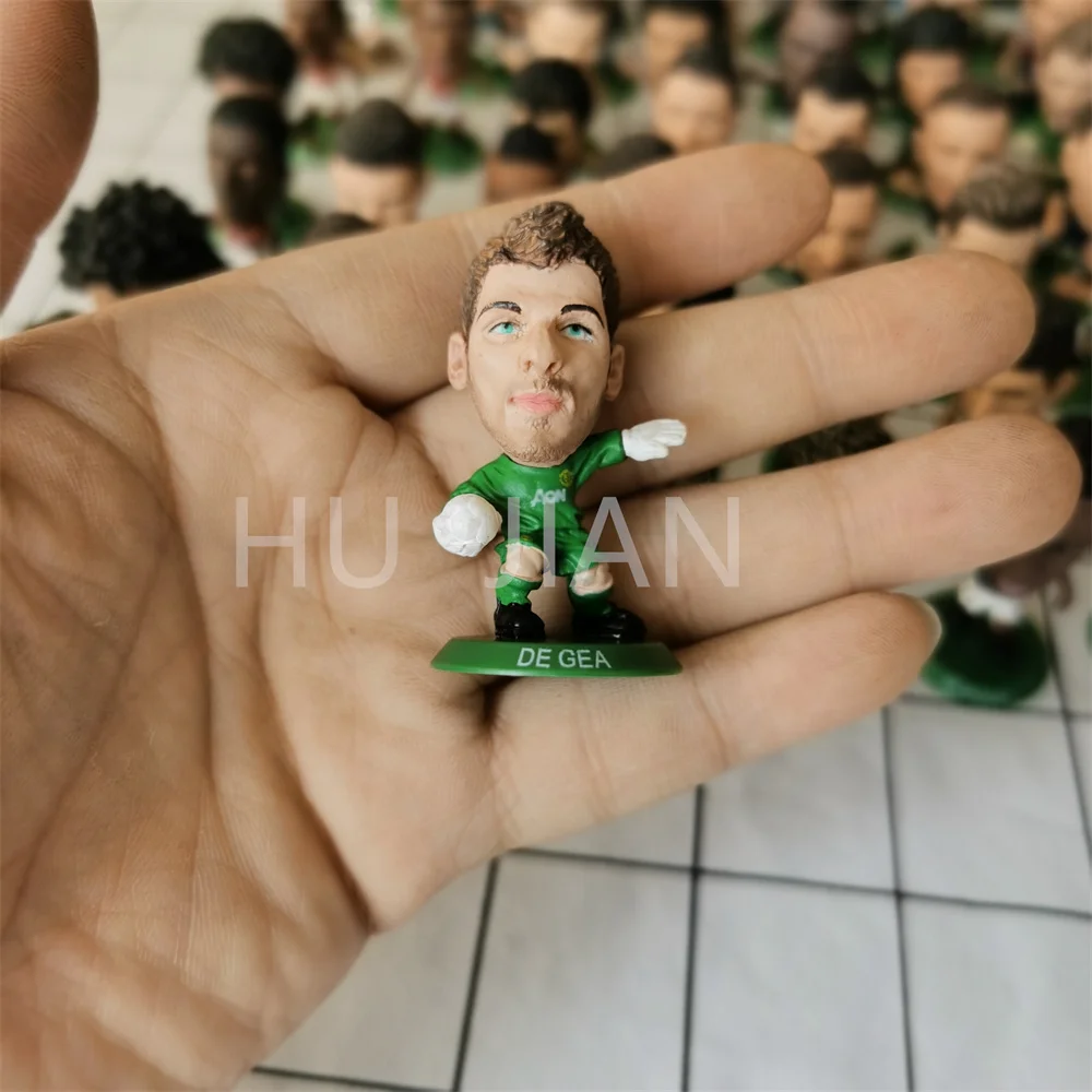Originele Multi-Stijl Voetbal Ster Pop Hand Gemaakt Model Kinderen Party Speelhuis Speelgoed
