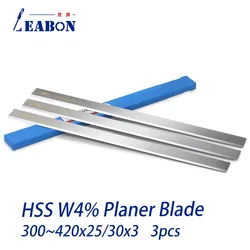 HSS W4 Wood Planing Blade for Surface Planer Machine and Routing Machine Length 300mm 310mm 320mm 350mm 400mm 420mm