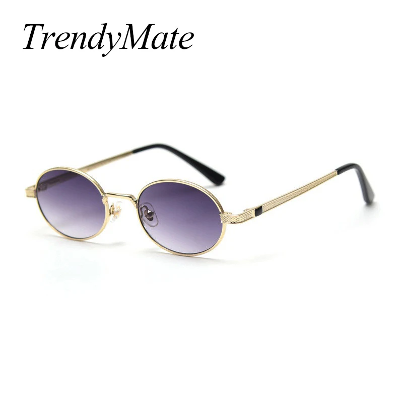 Fashion Sunglasses Women 2021 Small Oval Frame Elegant Sun Glasses Ladies Gradient Shades Holiday UV400 Sunglass 5543