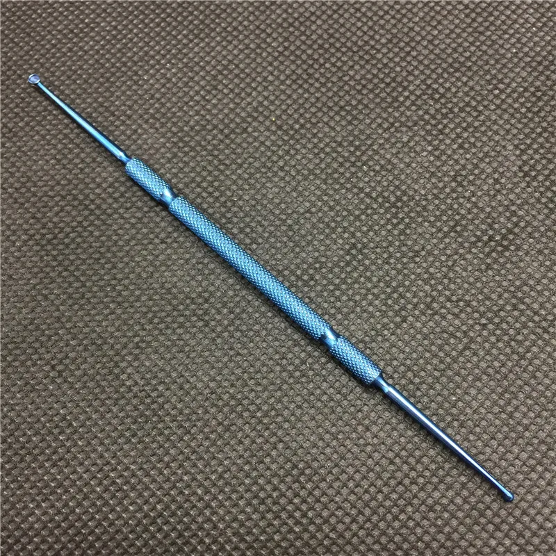 TITANIUM Double-ended Chalazion Curette Micro ophthalmic Eye เครื่องมือผ่าตัด