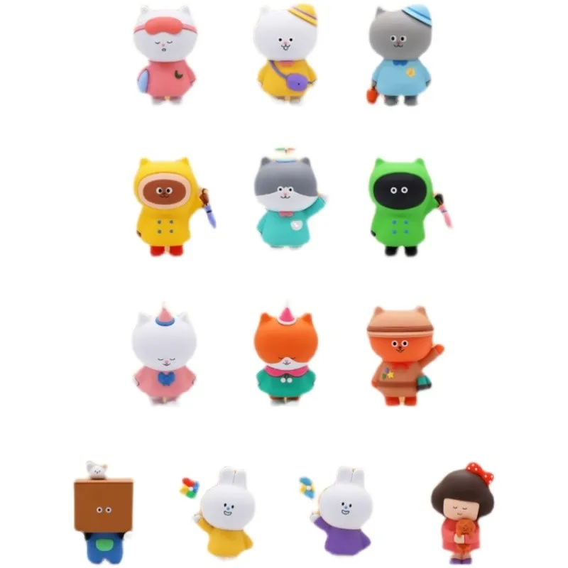 Original Varietysum Kindergarten Series Blind Box Toy Figurine Random One Cute Anime Character Gift Blind Bag Toys