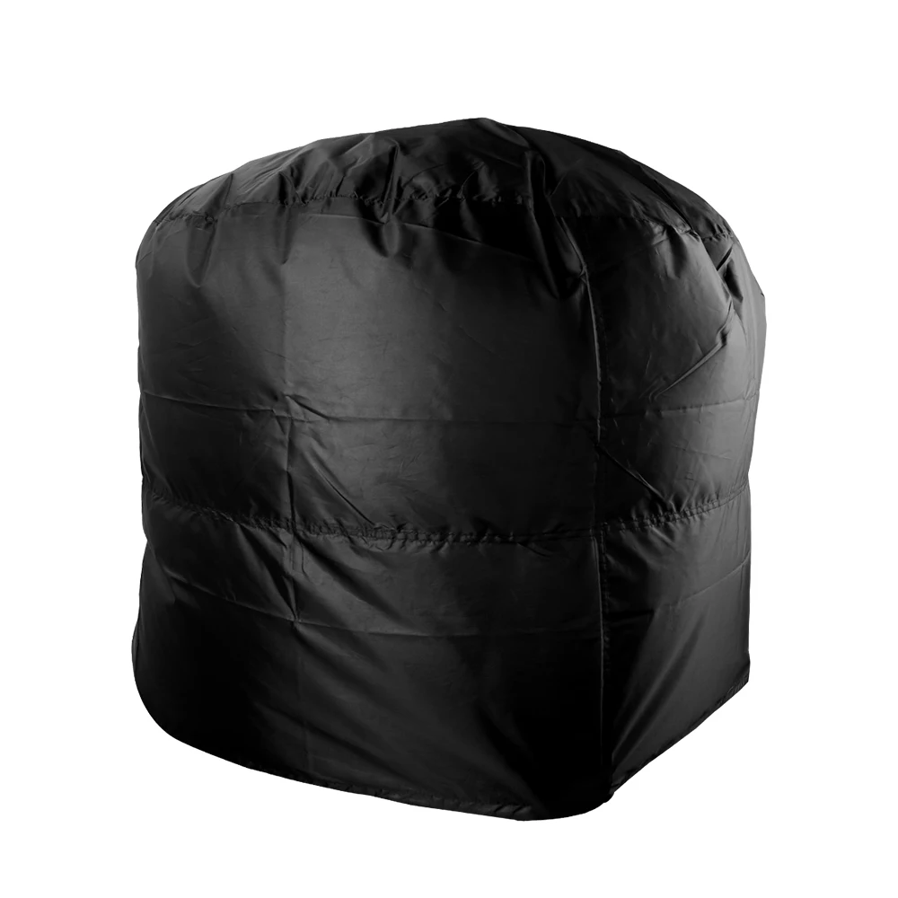 Grill Cover Camping Outdoor Barbecue Cover Waterproof Anti Dust Round BBQ Grill Cover Rain Protective 77x58cm/80x66x100cm