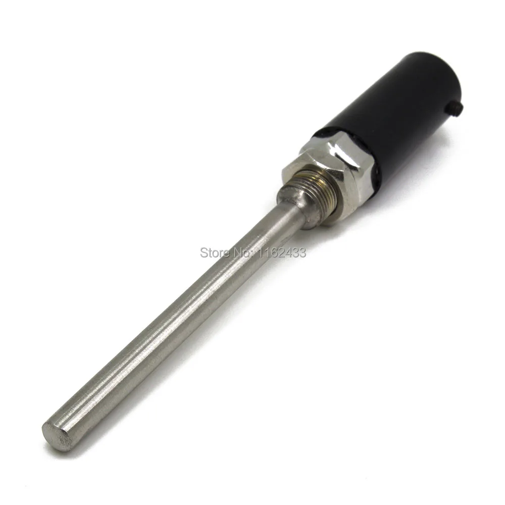 FTARC01 100mm probe length probe head temperature sensor level (include stainless steel probe, Black  Bakelite, nut)