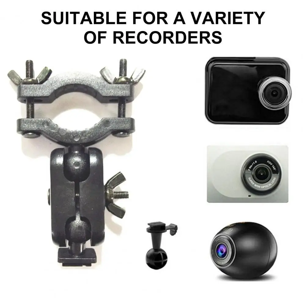 

55% Dropshipping!!1 Set 360-degree Rotatable Driving Recorder Bracket Lightweight Anti-Skid Car Recorder Bracket for Vehicle