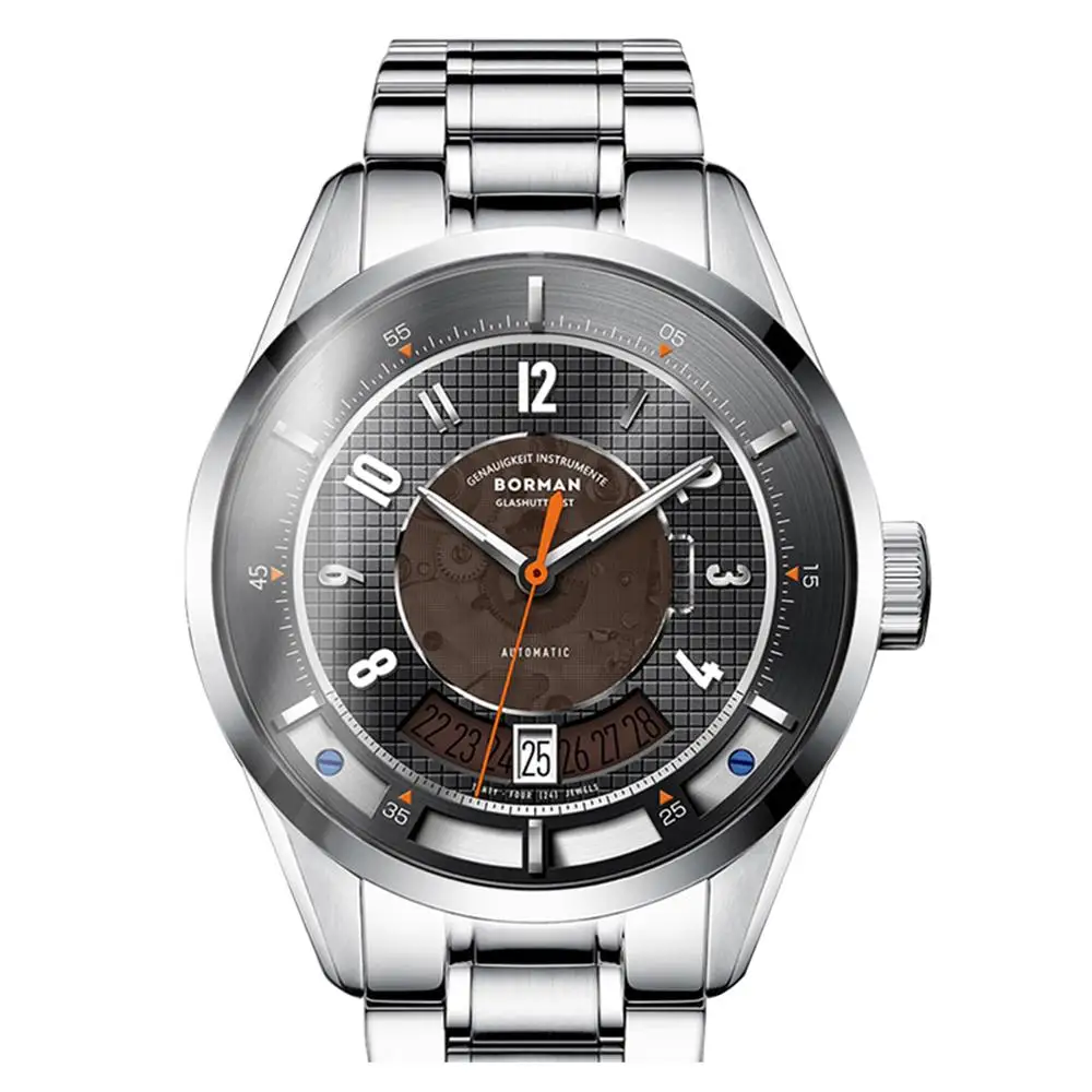 

men wrist watch,mens automatic watches BORMAN luxury man self wind mechanical wristwatch waterproof clock reloj hombre luminous