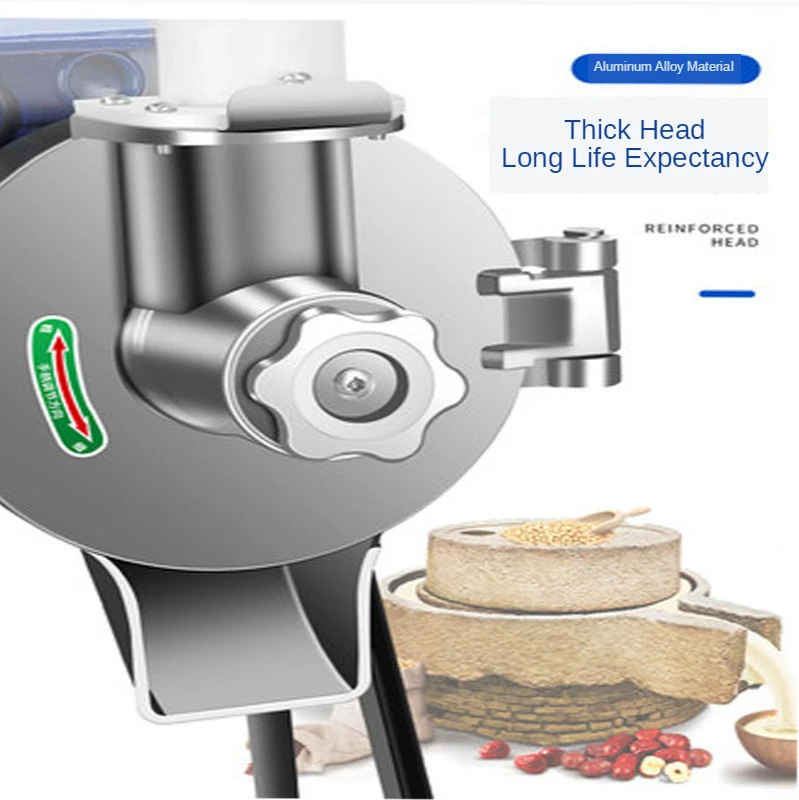 Slijpschijf Sojamelk Machine, Kloppend Nu Machine, Kleine Elektrische Rijst Roll Machine, nat En Droog Raffinage Machine