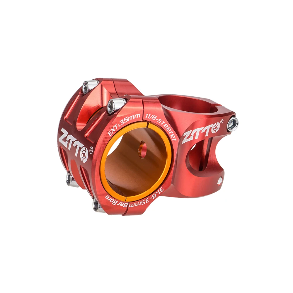 ZTTO MTB 50 mm Vorbau CNC 35 mm 31,8 mm Lenker Fahrrad Ultraleicht 0 Grad Aufstieg Langlebig DH AM Enduro 28,6 mm Gabelschaft Mountainbike – Detail 36