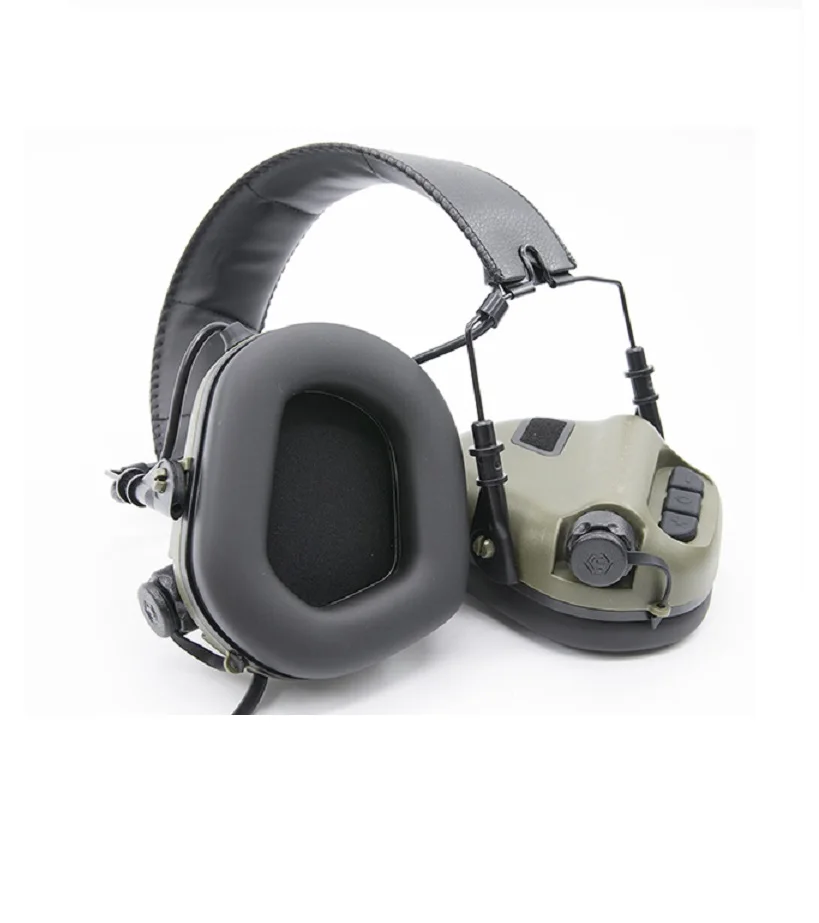 Rear-mounted EARMOR Tactical Headset Shooting Noise Reduction Electronic Communication Headphones Shooting Earphone