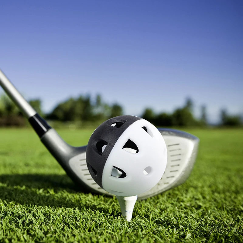 Balles de Golf d'entraînement souples, 12 pièces, balles de vol limitées pour la conduite dans le jardin, balles d'entraînement au toucher réaliste, fournitures de Golf