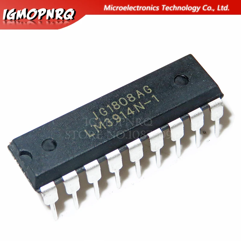 

50pcs LM3914N-1 LM3914N LM3914 DIP-18 LED Lighting Drivers Dot/Bar Display Dvr new original