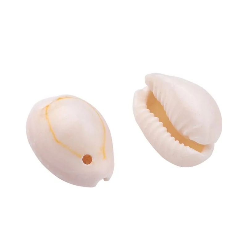 

120-150pcs/Box piral Shell Loose Beads Costume Cowrie Shells Oval Seashell Beads DIY Jewelry Making Findings 9~12x10~16x3~7mm