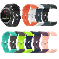 20mm Bands For Garmin Vivoactive 3 Music Vivomove HR Silicone Sport Smart Watch Bracelet For Forerunner 245 645 Venu Sq Strap