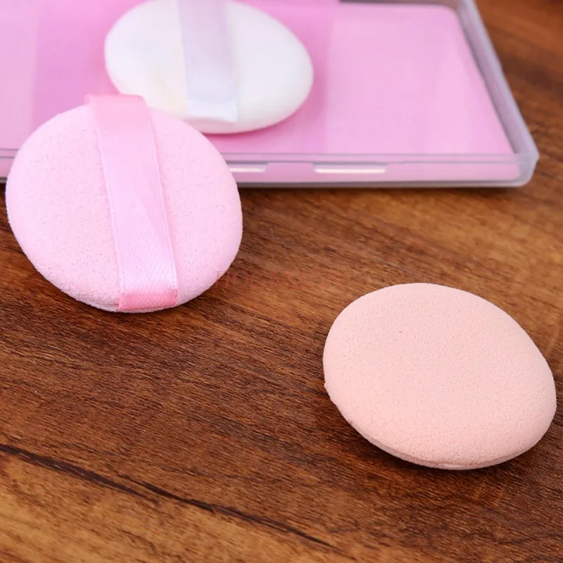 3 قطع من المزيج الدائري للمكياج الجاف والرطب، منتفخة منعشة للتحكم في الزيت، تليين البشرة