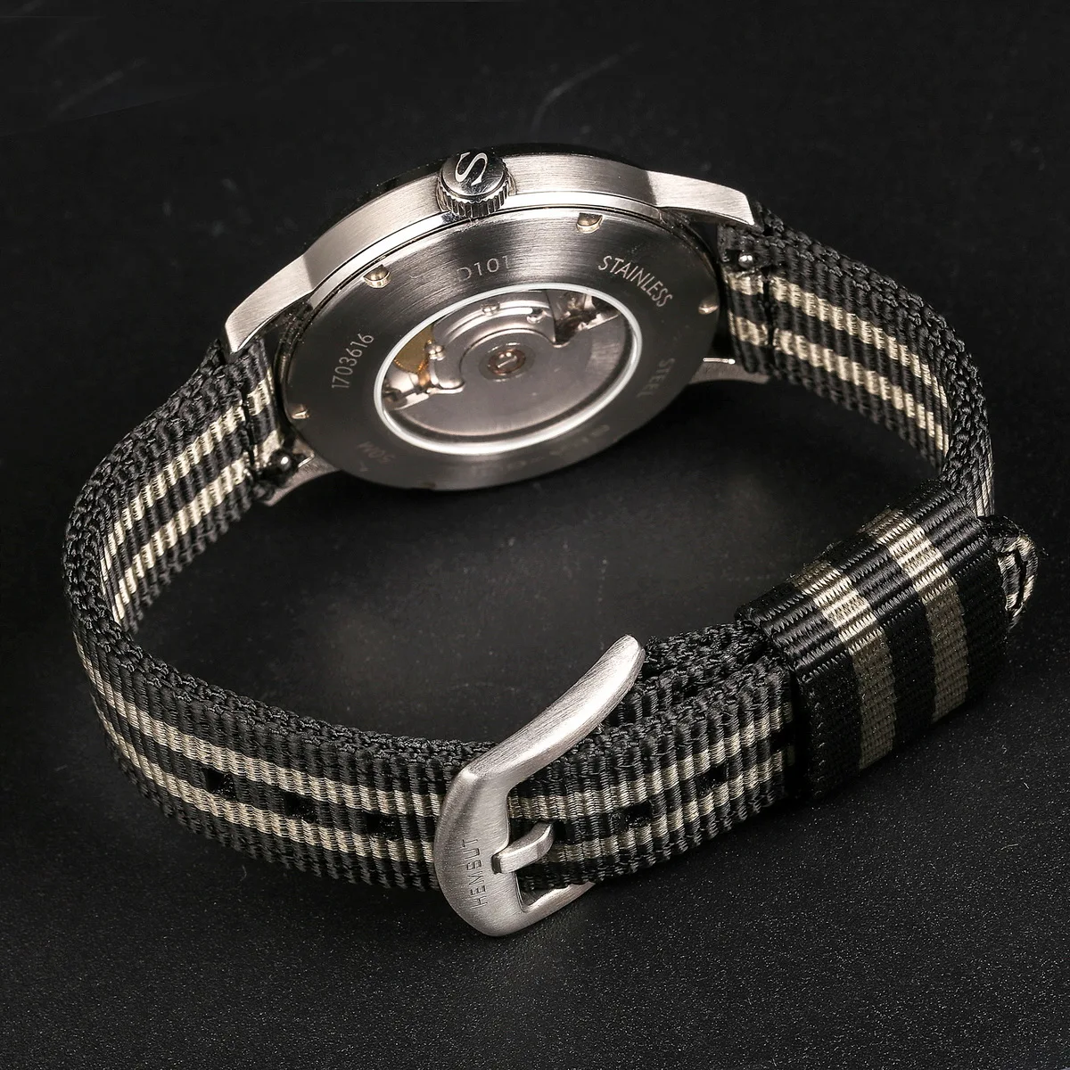 Military Nylon Watch Bands Quick Release Movement Wrist Straps For Men Heavy Duty Brushed Buckle 18mm 20mm 22mm 24mm