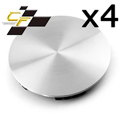 4pcs 190mm 178mm Car Wheel Center Cap For 15650043 15650045 Rim Hub Cover Dust No Logo Refits Auto Accessroies Silver