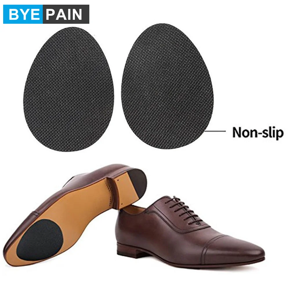 2 Pairs Non-Slip Shoes Pads High Quality Self-Adhesive Shoe Grips Rubber Anti-Slip Shoe Grips Sole Stick Protector