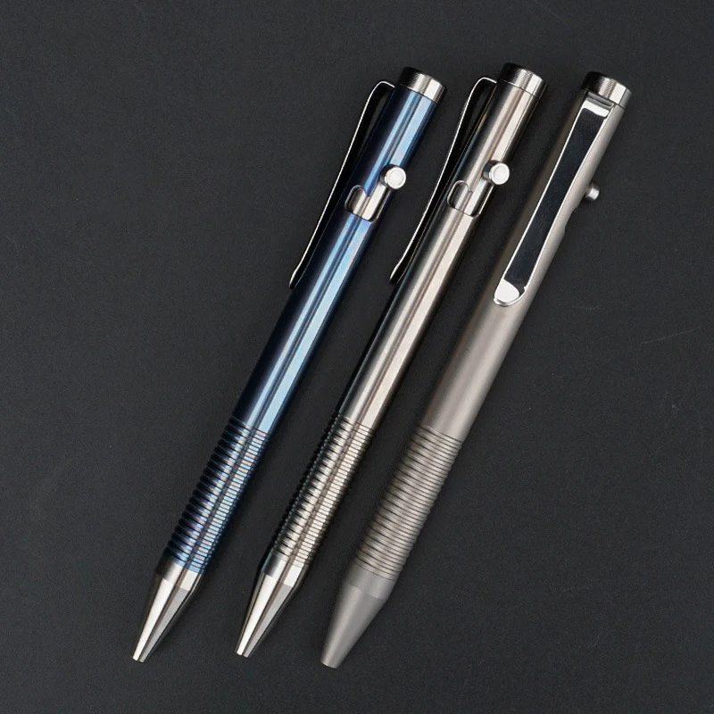 

Titanium Alloy Ballpoint Pen Signature Portable Pen New Multicolor Pen