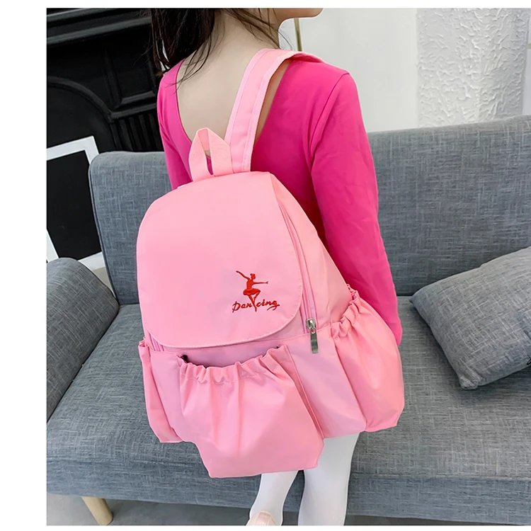 Ballet Dance Bag for Student Children Girls Cute Gymnastic Dancing Props Kids Latin Jazz Dance Costumes Backpack Girl School Bag