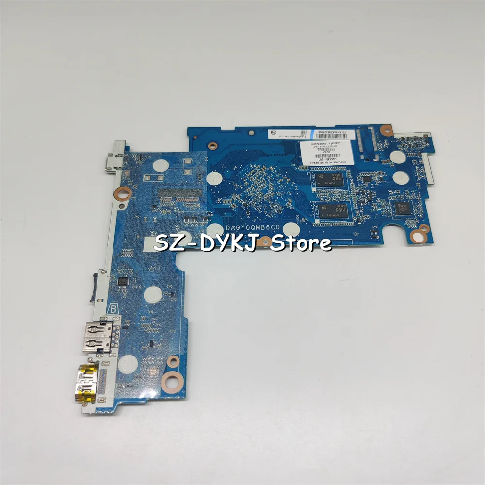 For HP Stream 11-ak Laptop Motherboard with N4000 2GB 32GeMMC DA0Y0QMB6C0 L44435-601 L45828-601 Mainboard