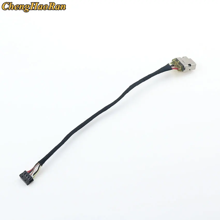 ChengHaoRan-DC Power Jack Arnês Plug In Cable para Notebook, Peças de Reparação Notebook, HP Pavilion 15 Series, 7Pin