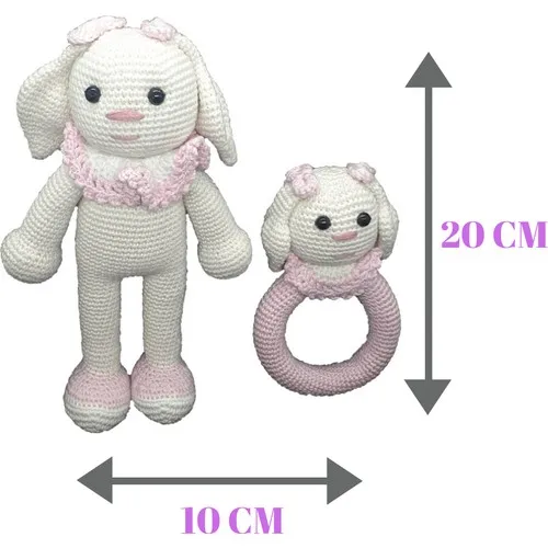 Rattle Set Amigurumi Mesh Baby Gender Male Child, Female Child Age Range 0 - 3 Years Old