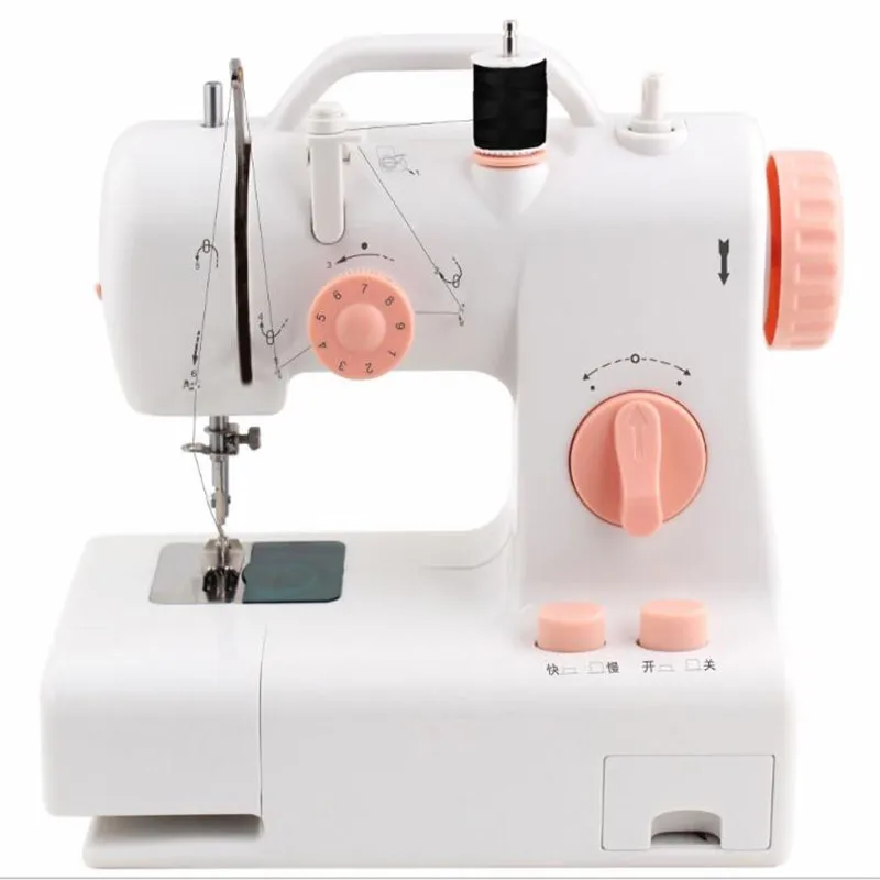 Small household sewing machine with handle 318 electric mini sewing machine (US / EU)