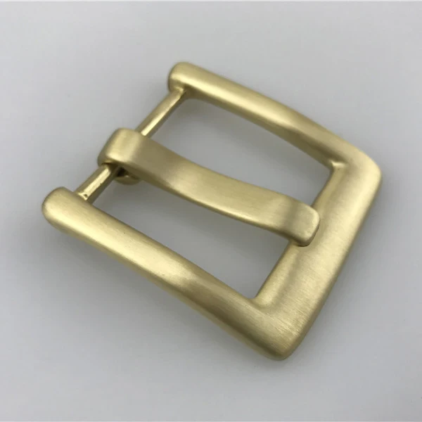 40mm Single wide Prong Square Belt Buckle brass solid replacement buckle Fits any belt 1 1/2\