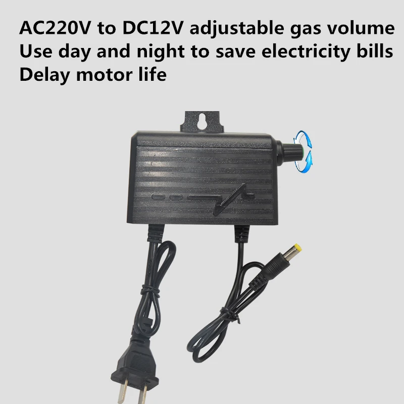 220V AC Air Pump Oxygen Pomp PWM Volume Electric Motor Vacuum Pump Aeration DC 12V Aquarium Fishing Car Boat Tank Power Bank