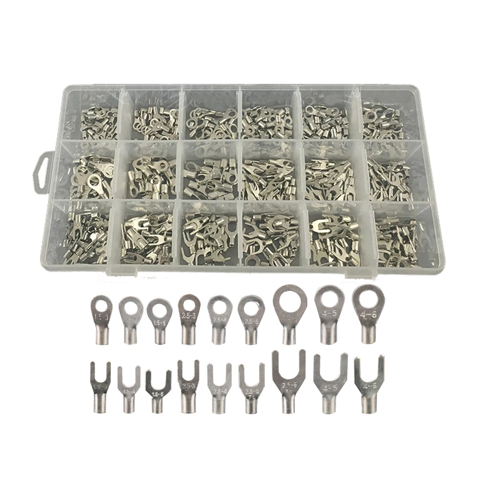 Alicates pelacables para terminales de Cable, cortador de prensado con Kit surtido de terminales de 420 Uds.