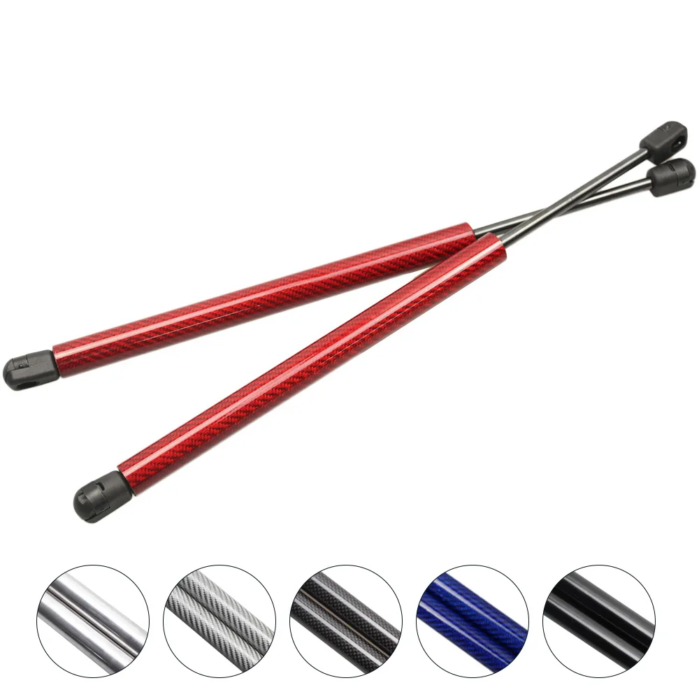 For Ford Taurus Base Sedan 2000 - 2007 Hood Auto carbon fiber Gas Spring Struts Prop Lift Support damper 22.76 inches