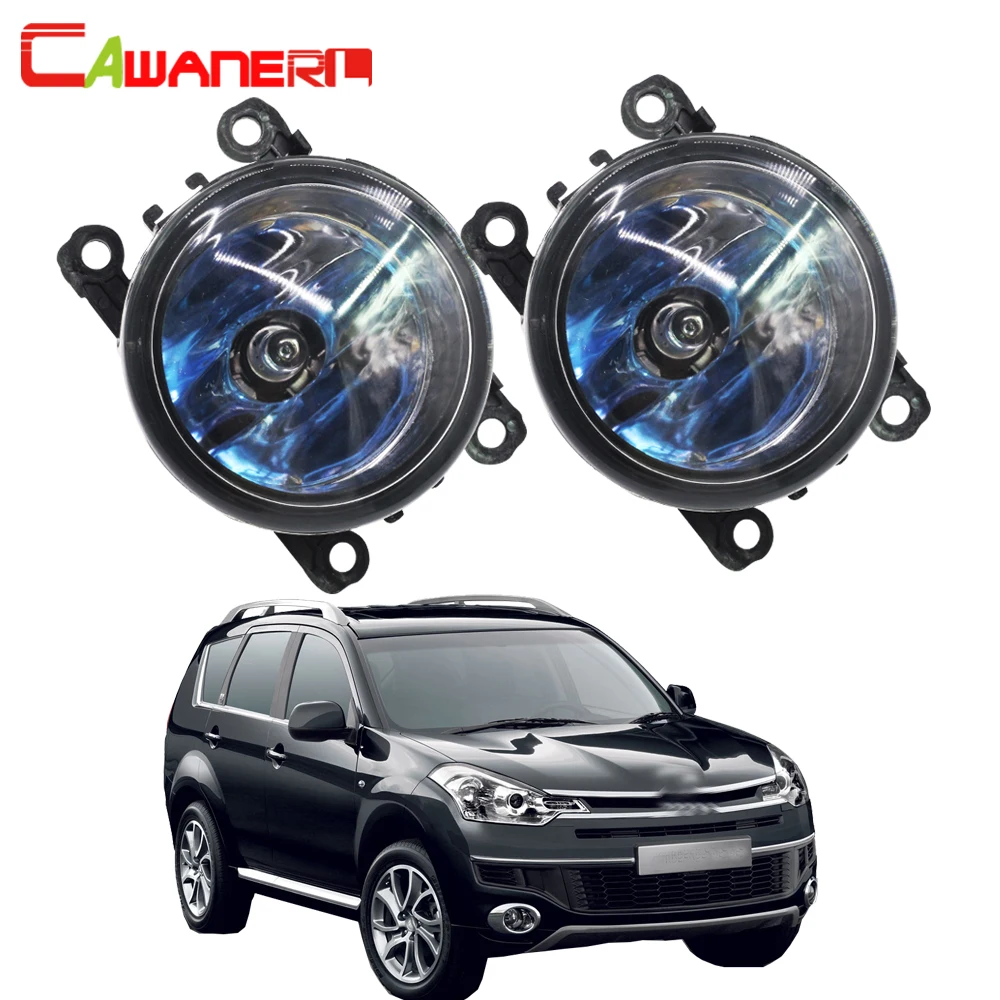 

Cawanerl 2 X 100W H11 Car Accessories Halogen Bulb Fog Light DRL Daytime Running Lamp 12V For Citroen C-Crosser